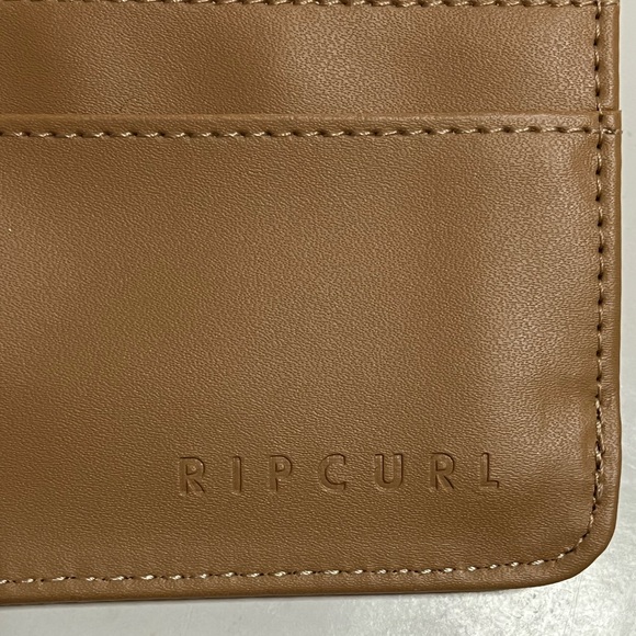 Rip Curl Sunset Palms Chequebook Wallet Woven Grass Look - Picture 8 of 8